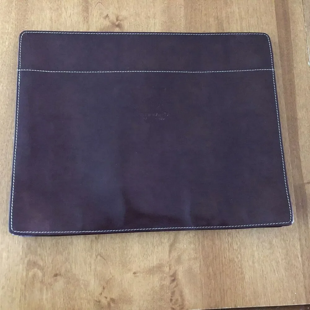 Keeneland Racetrack KY 75 Year Anniversary Barrington Leather Portfolio